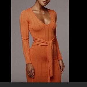 Orange Jluxlabel Dress
